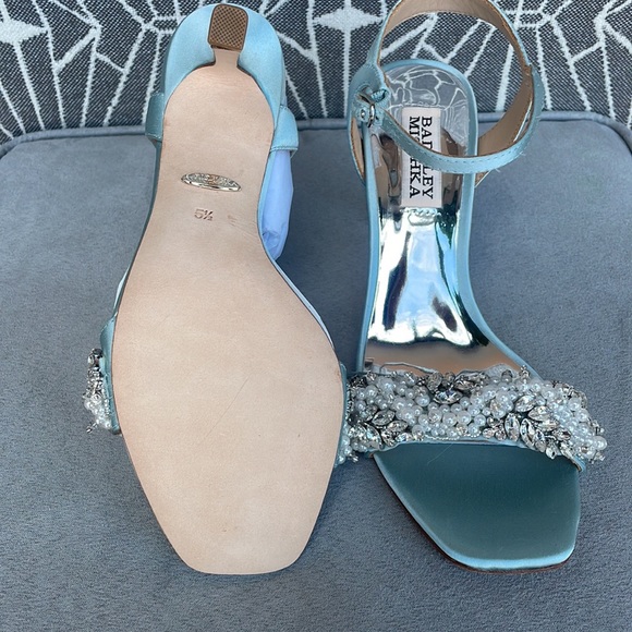 NWT Badgley Mischka Kate Strap Sandal Size 5.5 - Picture 13 of 16